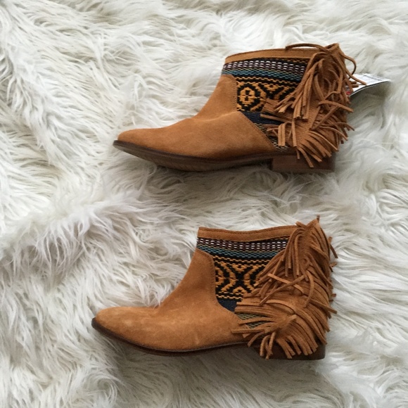 Zara Fringe Tribal Suede Boot - Picture 7 of 7